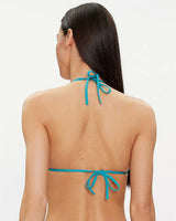 Calvin Klein Triangle Swim Tops Bikini Üstü Blue