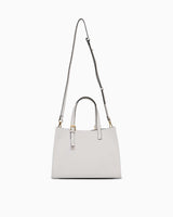 Us Polo Assn Logo Detaylı Aksesuarlı El Çantası Beyaz