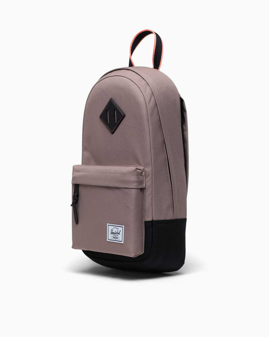 Herschel Heritage Shoulder Bag Sırt Çantası Taupe Gray/Black/Shell Pink
