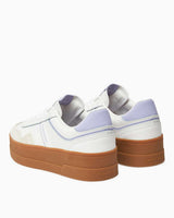 Tommy Hilfiger The Greenwich Flatform Tabanlı Kadın Sneaker Ecru/Amethyst