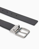 Calvin Klein Adjustable Belt Erkek Kemer Ck Black/Dark Brown Smooth