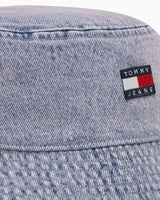 Tommy Hilfiger Eskitilmiş Kot Kadın Balıkçı Şapkası Lilac Lily
