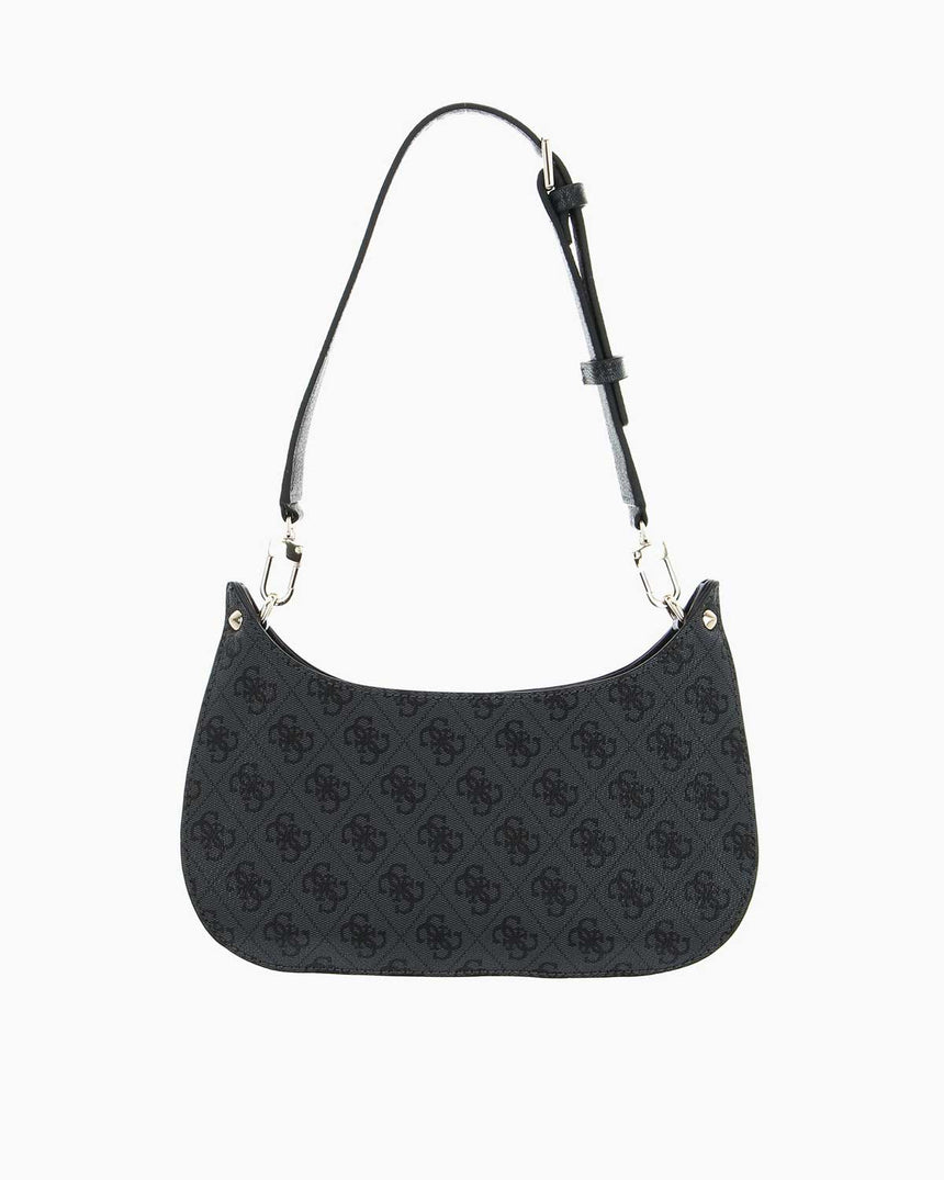 Guess Meridian Mini Bag El Çantası Coal Logo