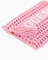 Guess Pochette Accessories Portföy Çanta Jelly Pink
