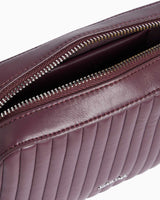 Calvin Klein Mini Line Ouilt Çapraz Askılı Çanta Vineyard Wine