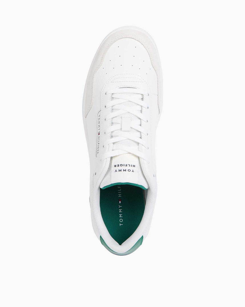 Tommy Hilfiger Basket Core Logolu Sneaker Ecru