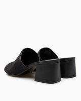 Calvin Klein Heel Mule 45mm Mono Jacq Kadın Sandalet Black