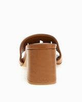 Guess Gals Logolu Topuklu Sandalet Tan