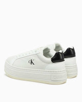 Calvin Klein Bold Flatform Lace Up Sneaker Bright White/Black