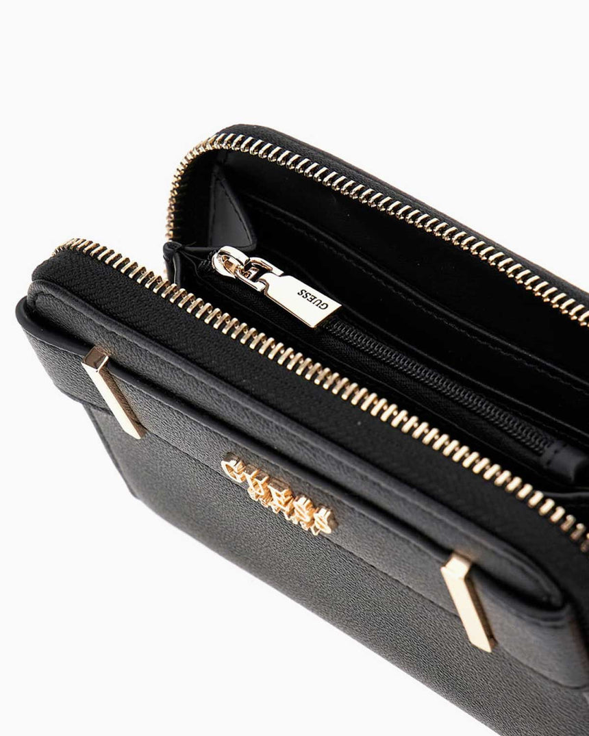 Guess Anadela Medium Logolu Cüzdan Black