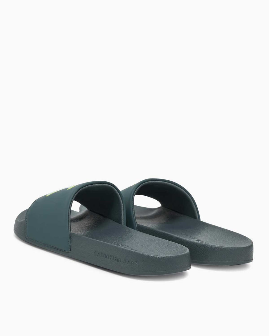 Calvin Klein Miami Erkek Terlik Seaside Aqua/White