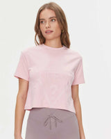 Guess Adele Logolu Crop Tshirt Face Powder