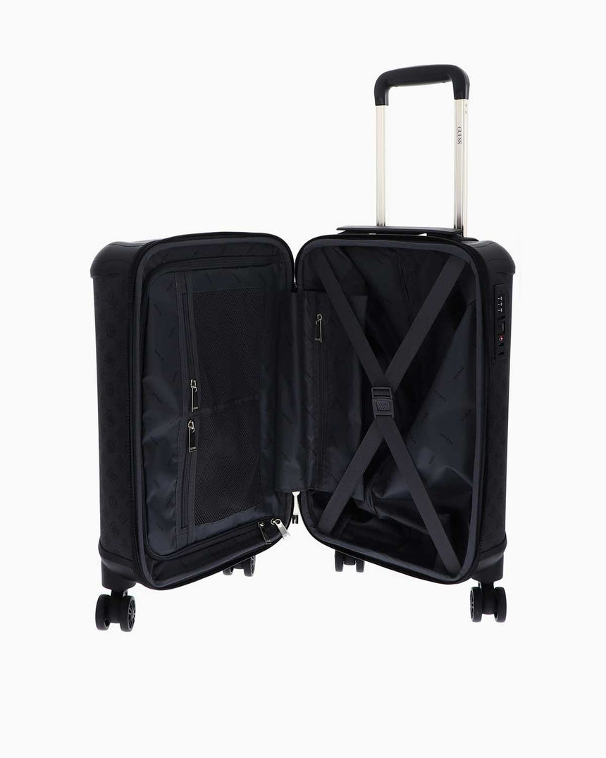 Guess Wilder 18 In 8-Wheel Kabin Boy Valiz Charcoal