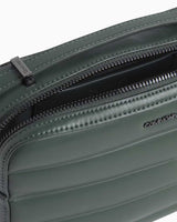 Calvin Klein Line Quilt Crossover Camera Bag Palm Green