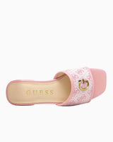 Guess Taskp Dress Shoes Monogram Terlik Pink