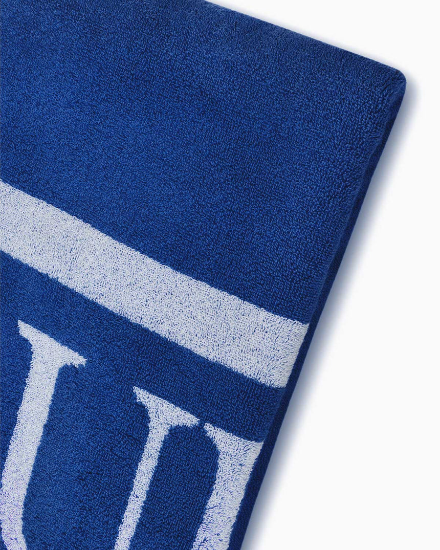 Guess Jacq Palm Triangle Plaj Havlusu Florescent Blue