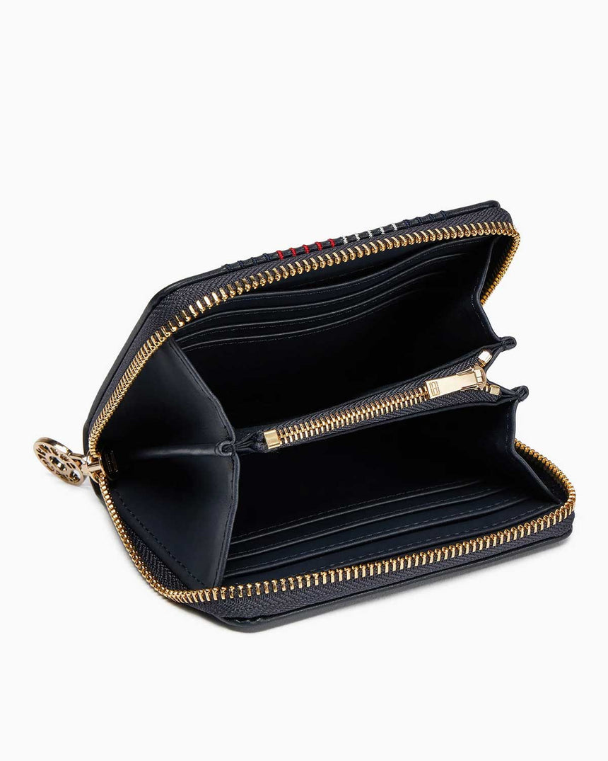 Tommy Hilfiger Distinct Logolu Cüzdan Space Blue