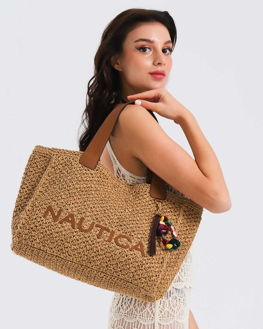 Nautica Kadın Omuz Çantası Bej