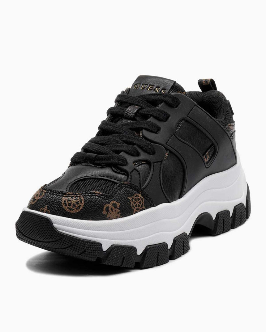 Guess Running Dolgu Topuklu Sneaker Black Brass