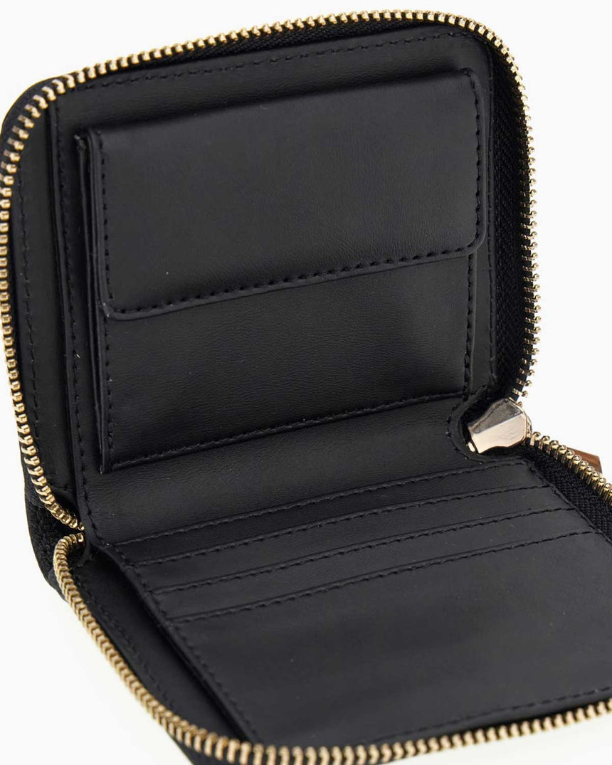 Guess Laurel Gregoria Fermuarlı Küçük Boy Kadın Cüzdan Black