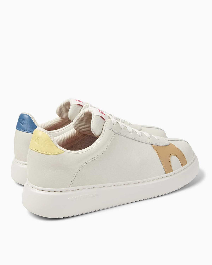 Camper Hakiki Deri Twins Runner Sneaker Beyaz