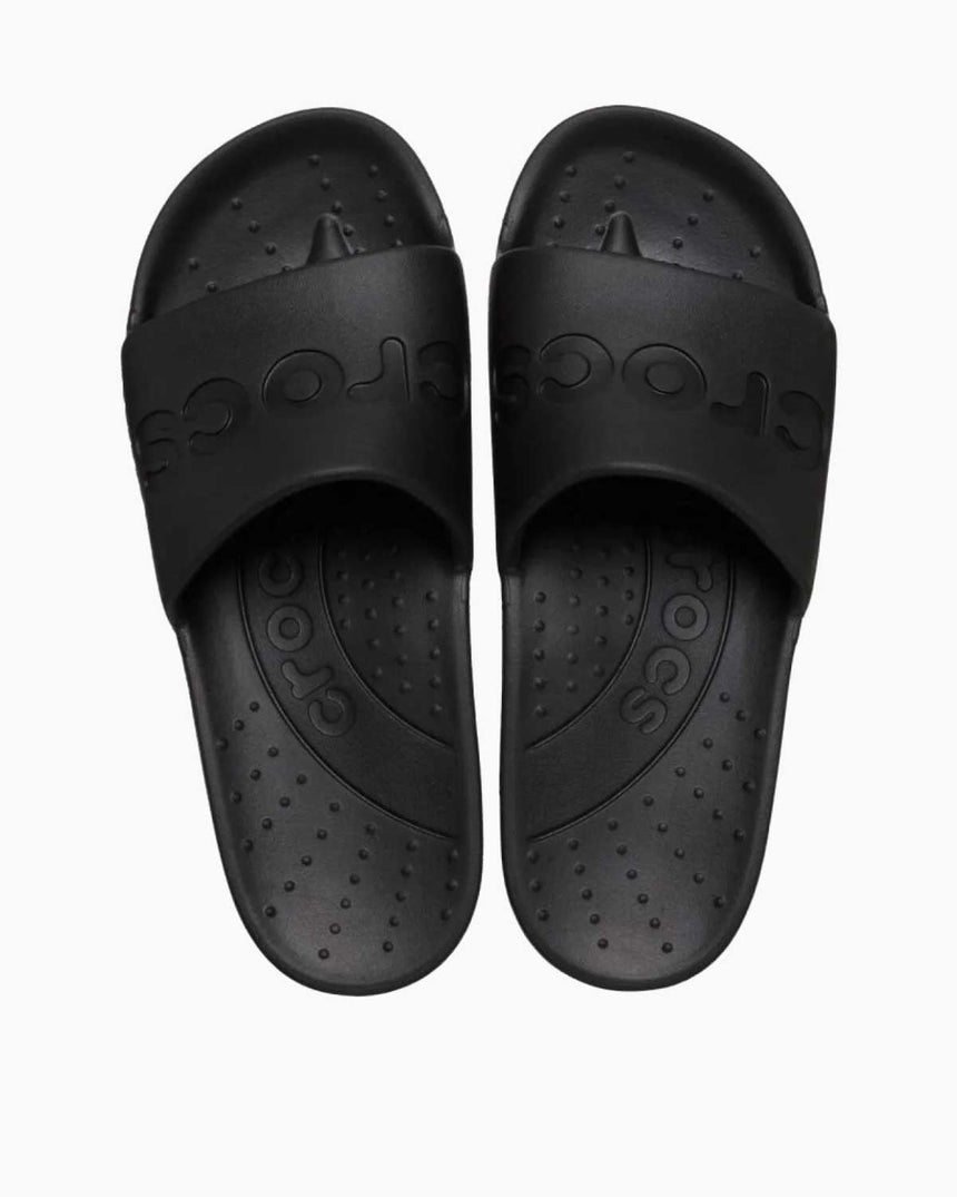 Crocs Slide Logolu Erkek Terlik Black