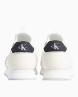 Calvin Klein Jeans Runner Sock Lace Up Sneakers Bright White/Black