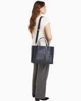 Tommy Hilfiger Distinct Satchel El Çantası Space Blue Corp