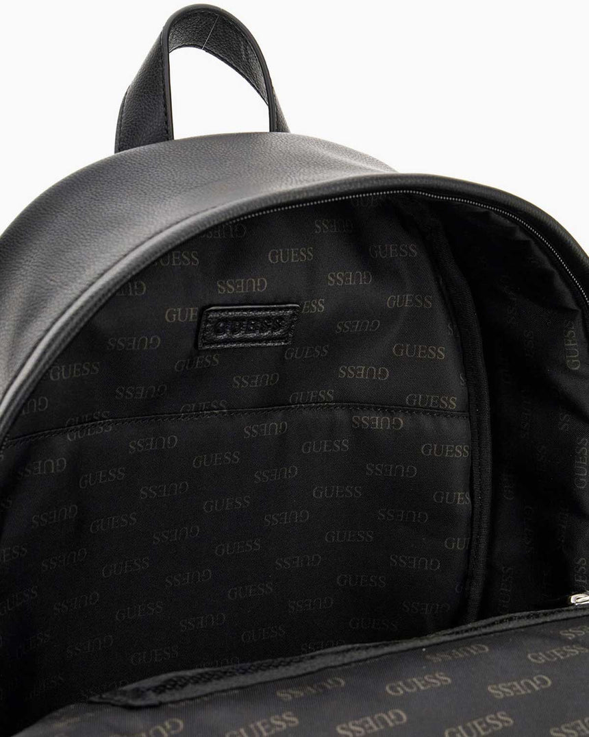Guess Milano Logo Yazılı Sırt Çantası Black