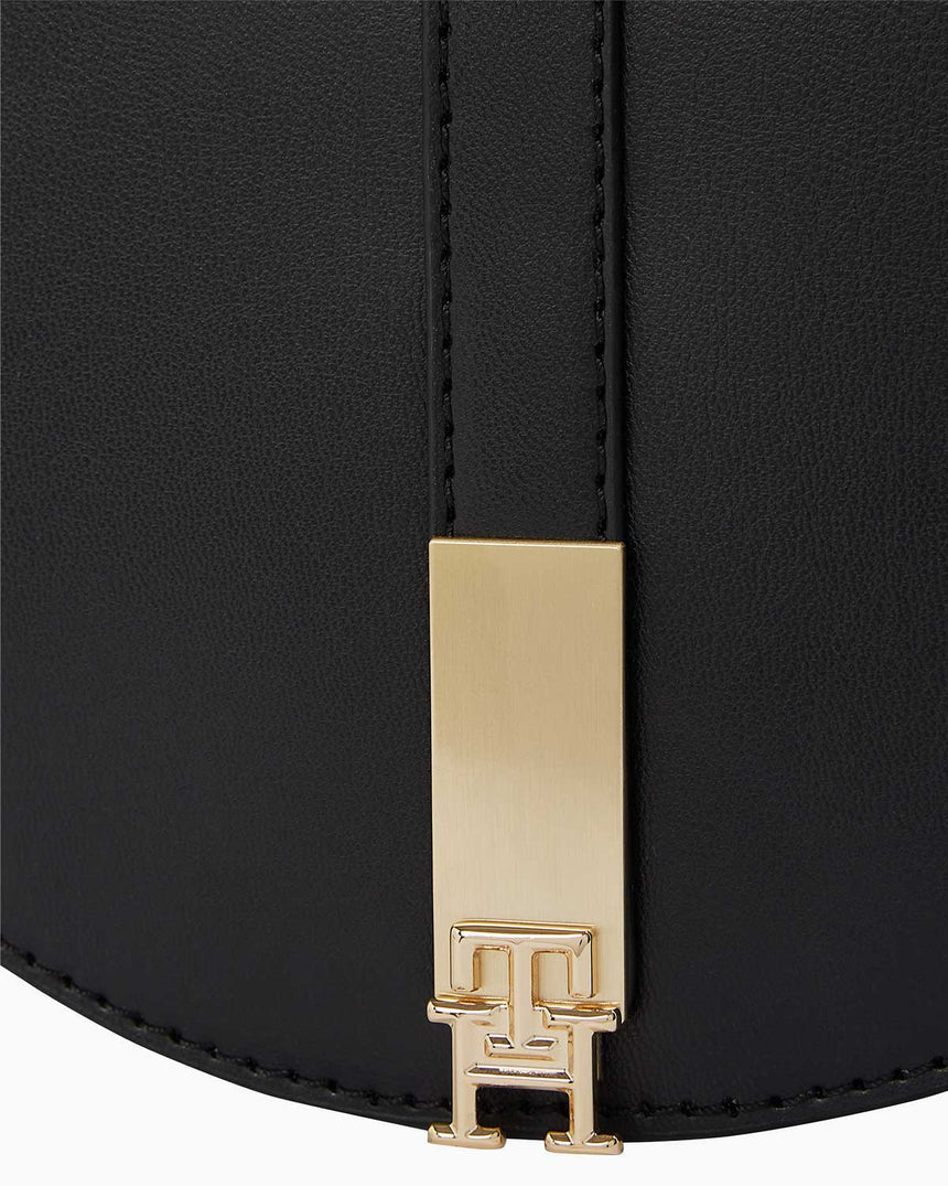 Tommy Hilfiger Heritage Saddle Çapraz Askılı Çanta Black