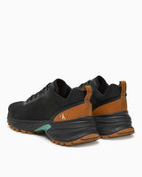 Calvin Klein Tokyo Örgü Detaylı Erkek Koşucu Sneaker Ck Black/Grain Brown/Wild Green