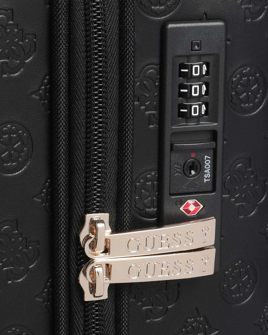 Guess Wilder 18 In 8-Wheeler Kabin Boy Valiz Black