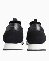 Calvin Klein Runner Sock Lace Up Sneakers Black/Bright White