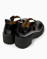 Camper Mary Jane Deri Ayakkabı Siyah