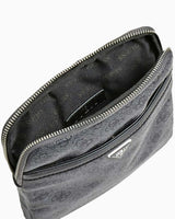 Guess Torino Monogram Logolu Çapraz Askılı Çanta Black