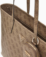 Guess Power Play II Kadın Tote Çanta Latte Logo