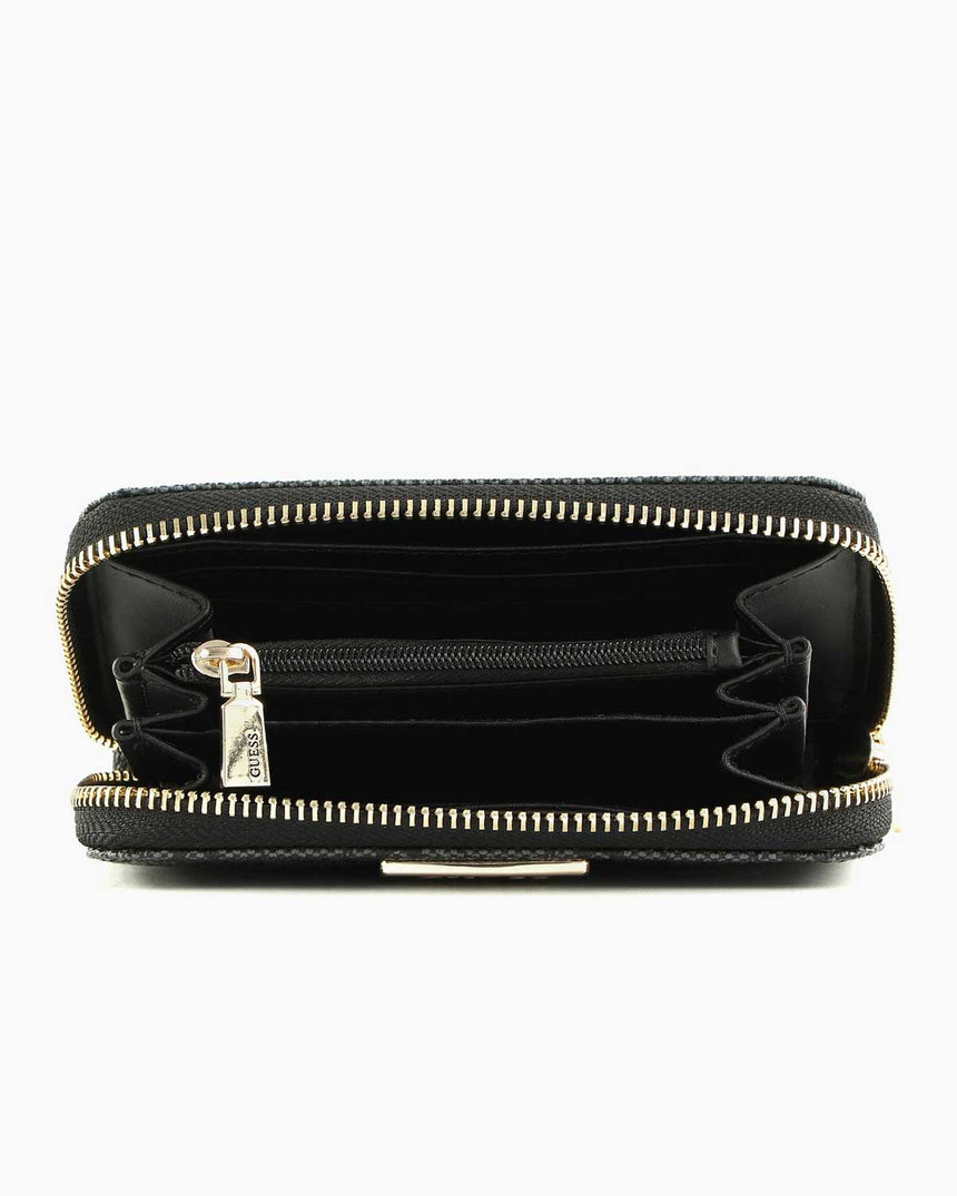 Guess Laurel Slg Medium Cüzdan Coal Logo