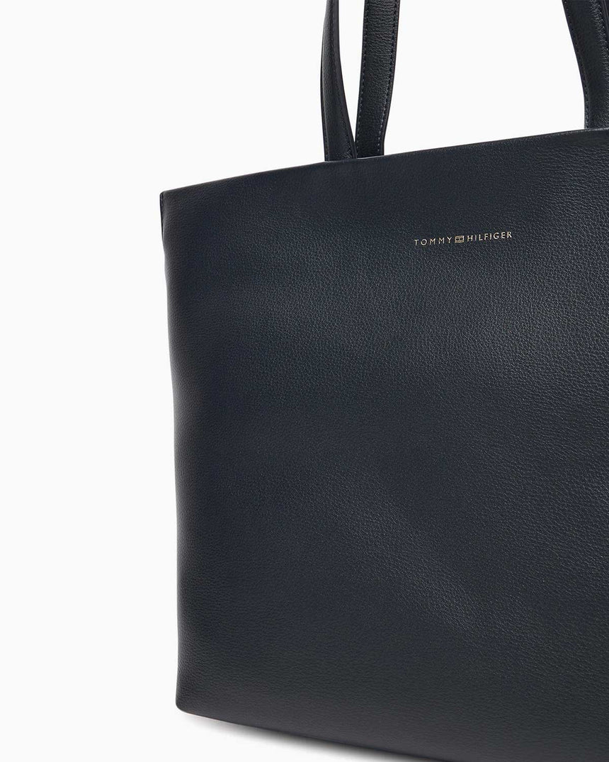Tommy Hilfiger Logotape Kadın Tote Çanta Space Blue