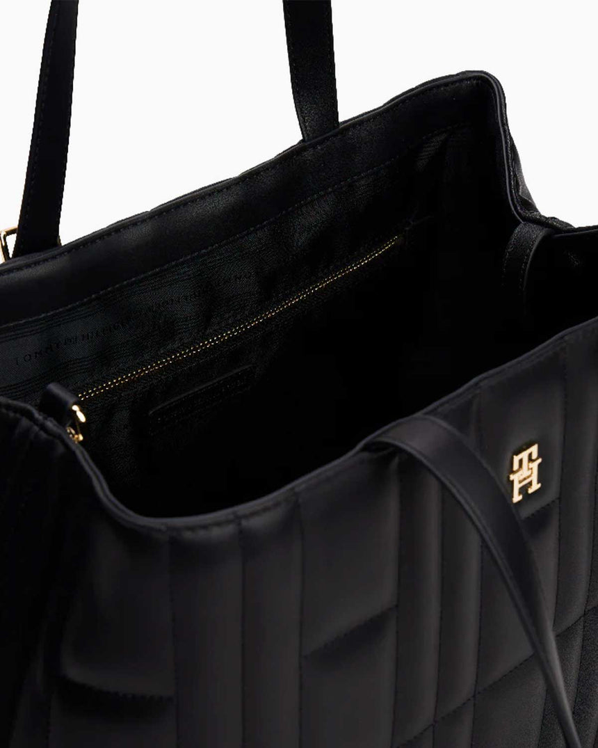 Tommy Hilfiger Feminen Kadın Tote Çanta Black
