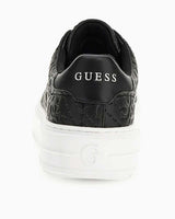 Guess Denesa Cupsole Kabartma Desenli Sneakers Black