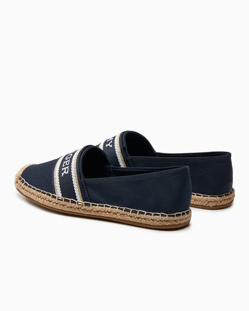 Tommy Hilfiger Mono Webbing Espadrille Ayakkabı Space Blue