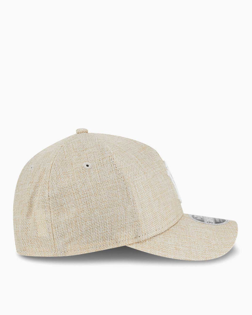 New Era Cotton Weave NY Unisex Şapka Bej