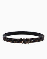 Guess Masie Belts Monogram Kemer Mocha Logo