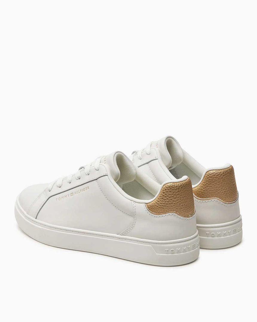 Tommy Hilfiger Essential Court Sneaker Ecru