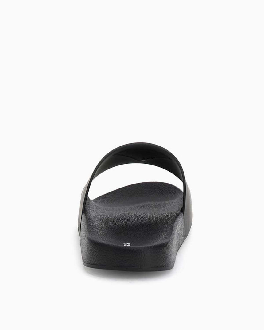 Guess Ön Logo Yazılı Terlik Black