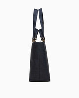 Tommy Hilfiger Kadın City Mono Tote Omuz Çantası Space Blue