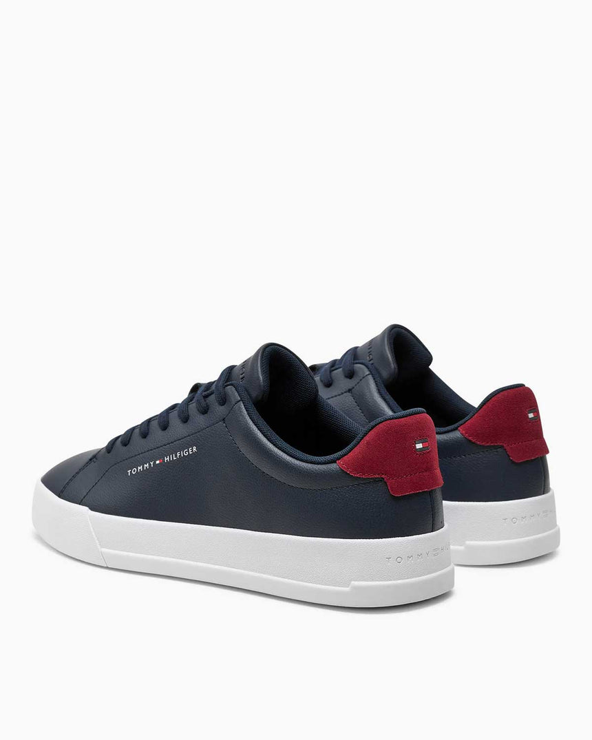 Tommy Hilfiger Court Leather Low Top Sneakers Desert Sky