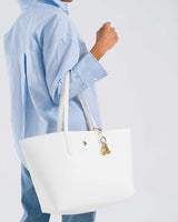 Us Polo Assn Logolu Omuz Çantası Beyaz