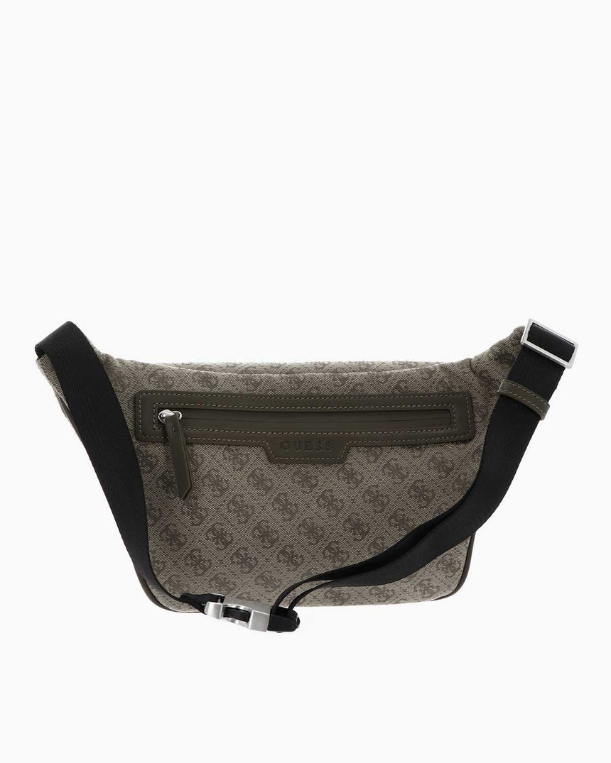 Guess Milano Maxi Bum Bag Bel Çantası Grey