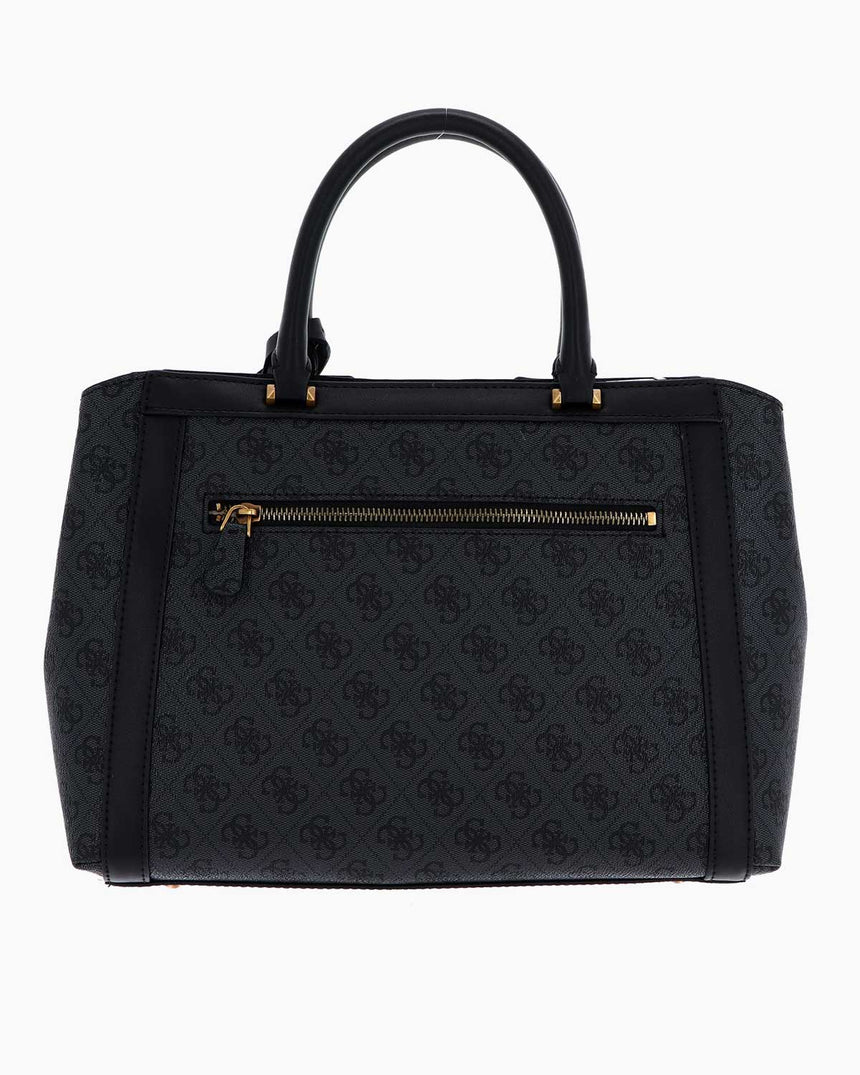 Guess Triple Logolu El Çantası Coal Logo